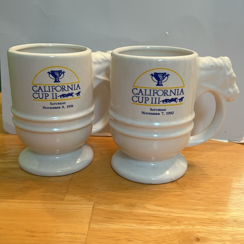 California Cup II&III  (1991&1992) Collectible Horse (set of 2)